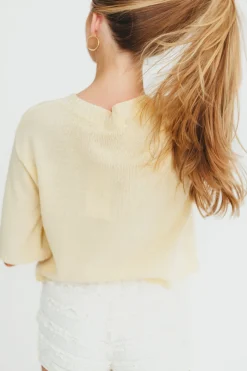 Sale Worth Collective Stacey Cardigan in Yellow