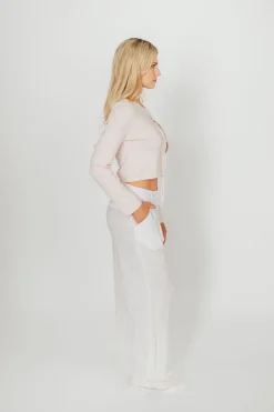 Sale Worth Collective Tamren Pants in White