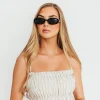 Best Worth Collective The Carter Sunglasses in Black