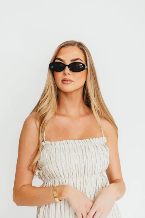 Best Worth Collective The Carter Sunglasses in Black