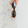 Hot Worth Collective The Carter Sunglasses in Hazel Green Tort