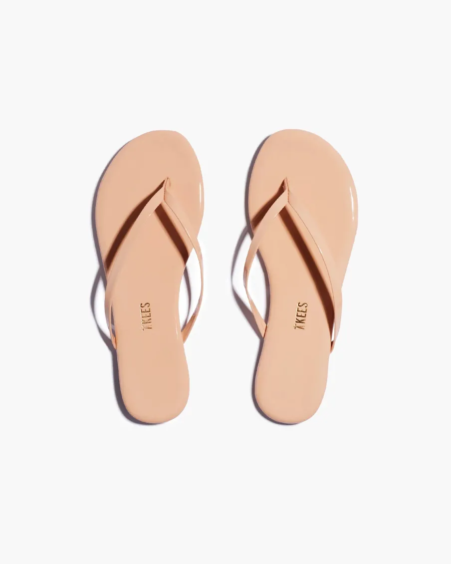 Sale Worth Collective Tkees Foundations Gloss Flip Flop Sandal in Sunkissed