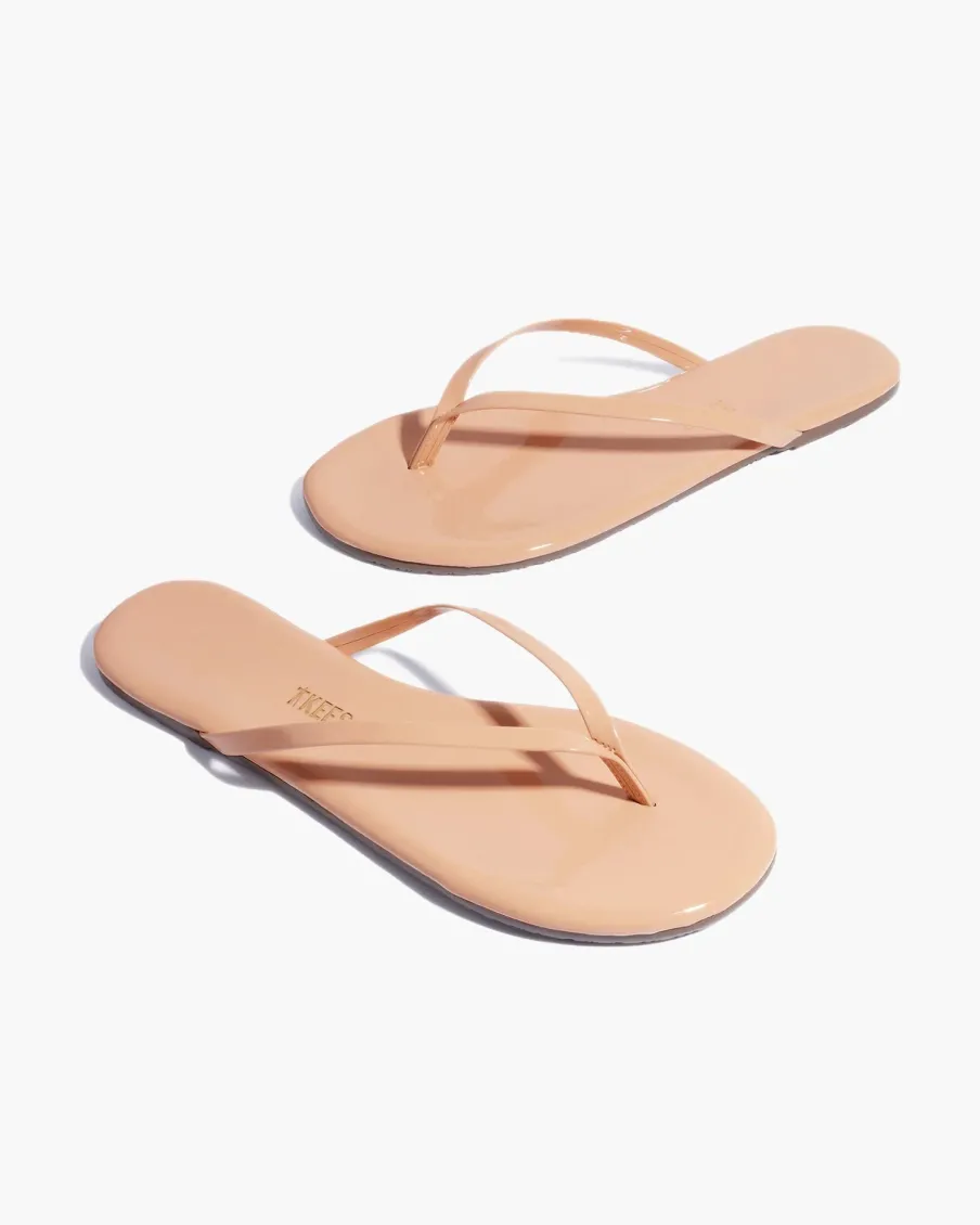 Sale Worth Collective Tkees Foundations Gloss Flip Flop Sandal in Sunkissed