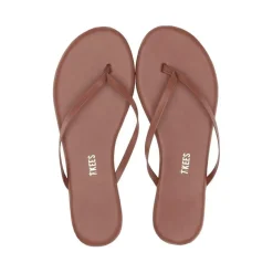 Best Worth Collective TKEES Foundations Matte Flip Flop Sandal in Cappuccino
