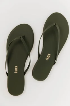 Fashion Worth Collective TKEES Lily Liners in Forest