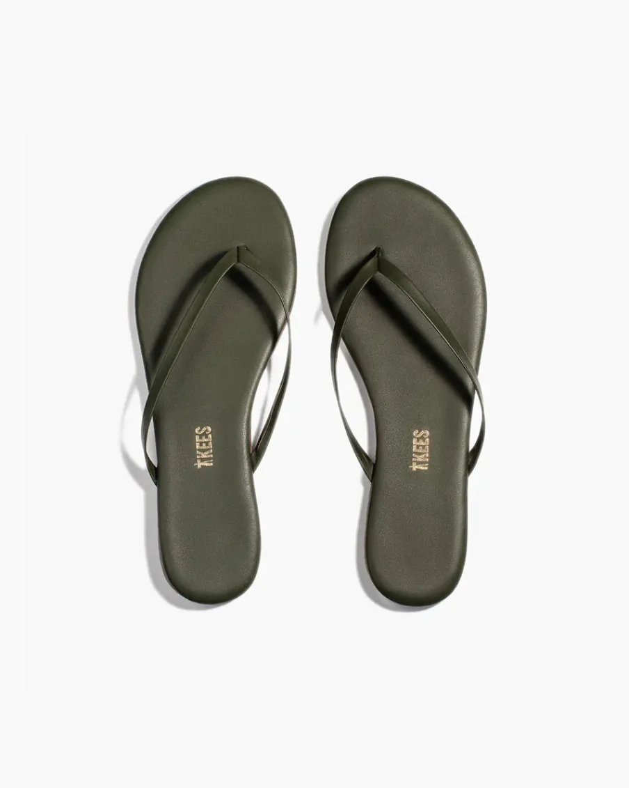 Fashion Worth Collective TKEES Lily Liners in Forest