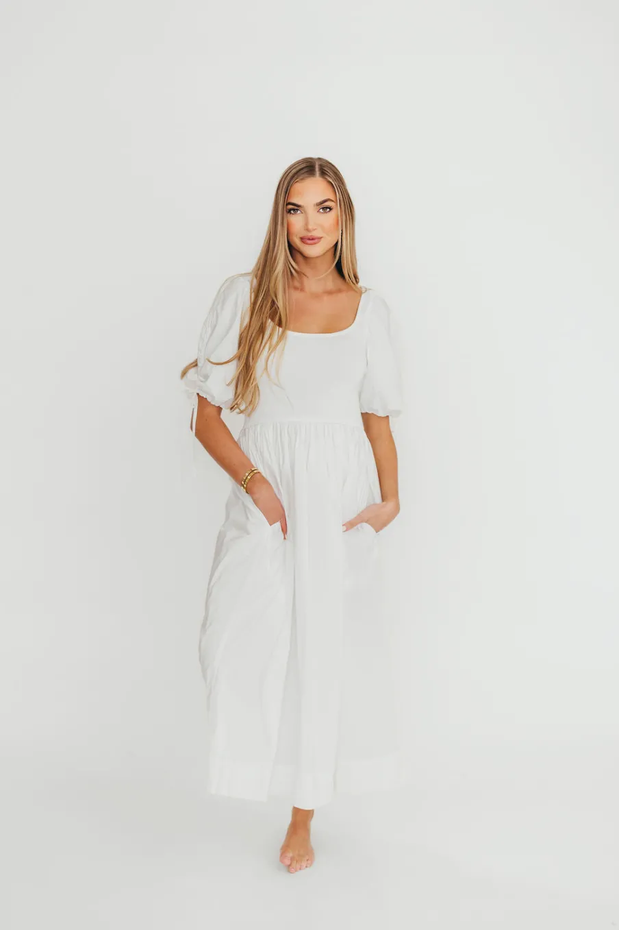 Fashion Worth Collective Vega Dress in White