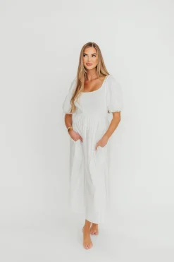 Fashion Worth Collective Vega Dress in White