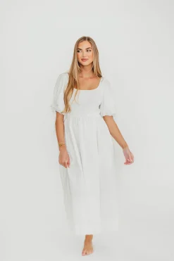 Fashion Worth Collective Vega Dress in White
