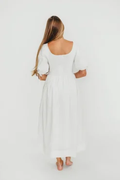 Fashion Worth Collective Vega Dress in White